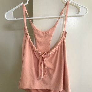 Brandy Melville Suede Tank